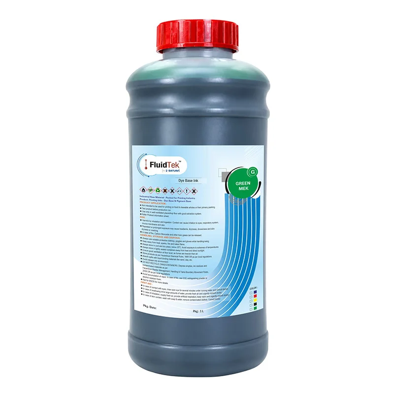 FluidTek Dye-Base Green Ink