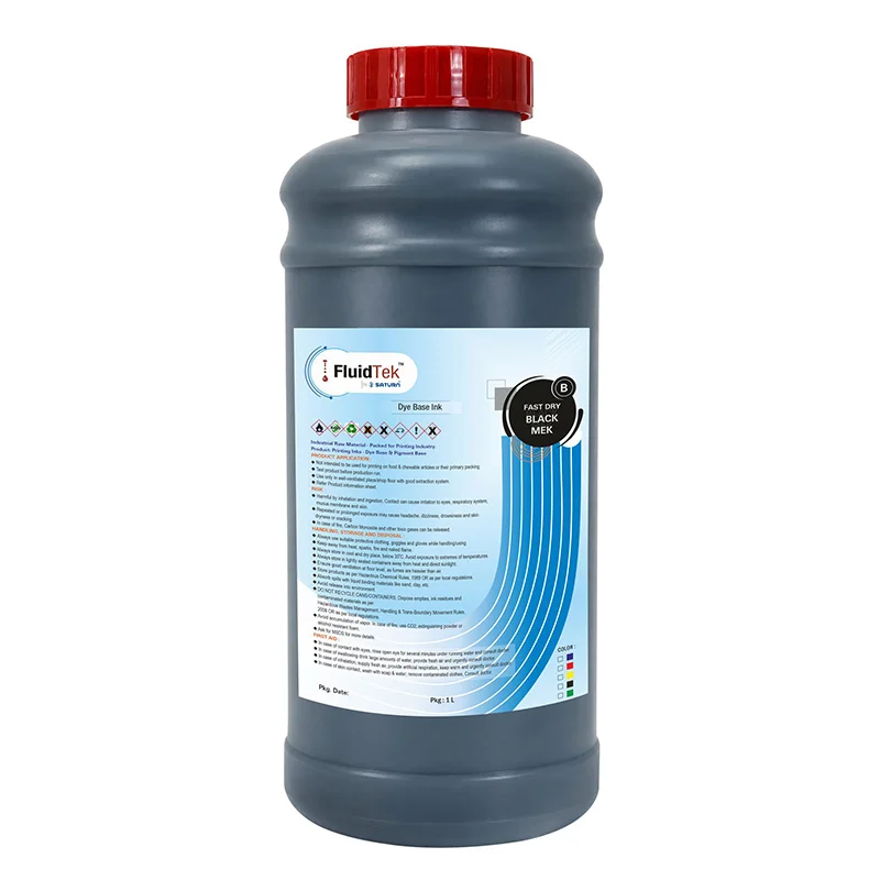 FluidTek Fast-Dry MEK Black Ink