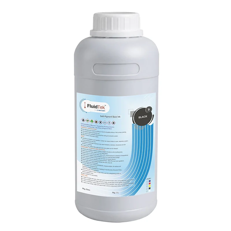FluidTek Soft-Pigment Base Black Ink