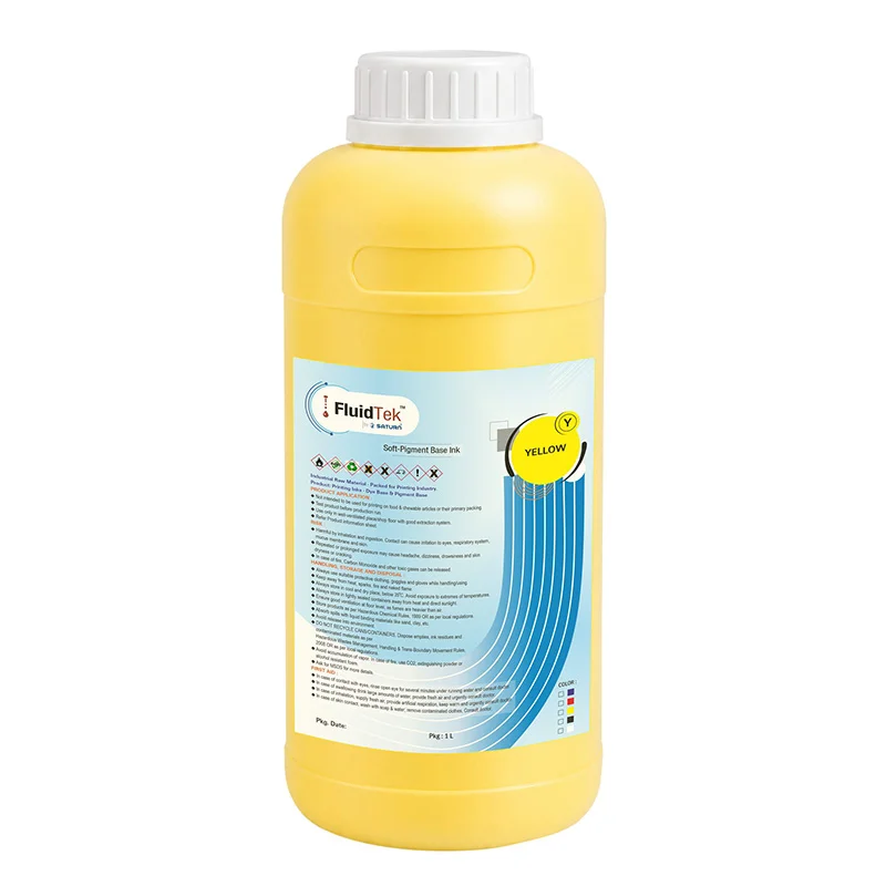 FluidTek Soft-Pigment Base Yellow Ink